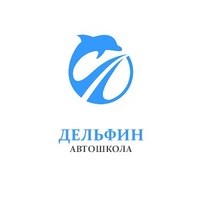 Логотип компании Дельфин, автошкола